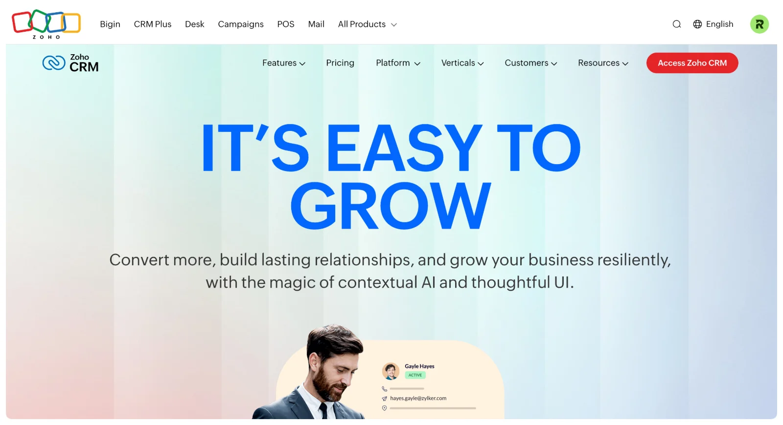 Zoho CRM